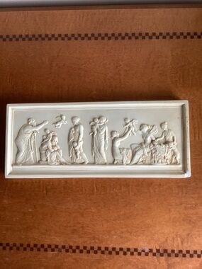 Vintage Facsimilies, Ltd. “Five Ages of Love” Relief Plaque